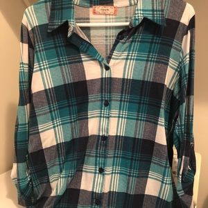 Plaid Button Up